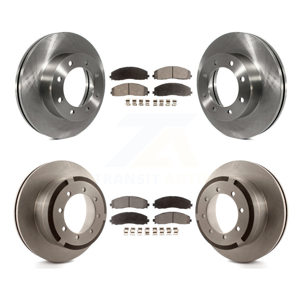 Disc Rotors and Semi-Metallic Brake Pads Kit-K8F-100916 - Kit.bestparts.ca