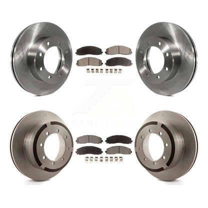 Disc Rotors and Semi-Metallic Brake Pads Kit-K8F-100916 - Kit.bestparts.ca