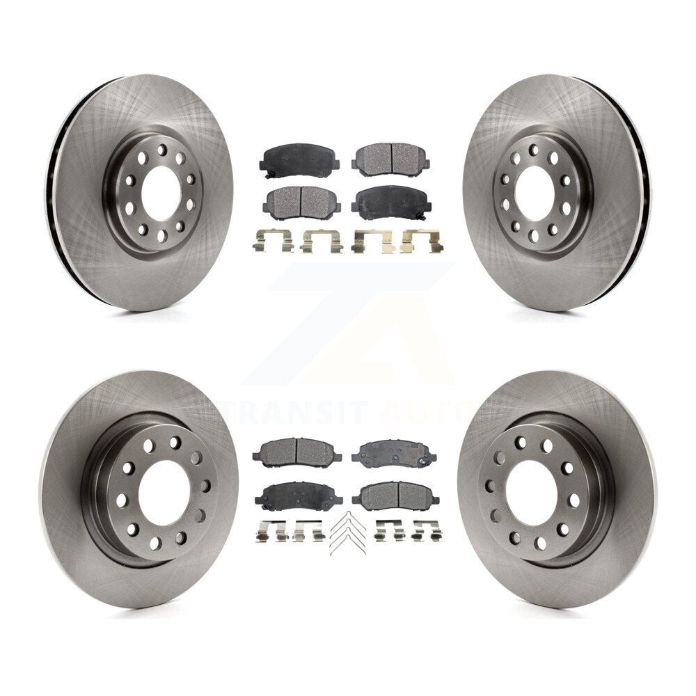 Disc Rotors and Semi-Metallic Brake Pads Kit-K8F-100987 - Kit.bestparts.ca