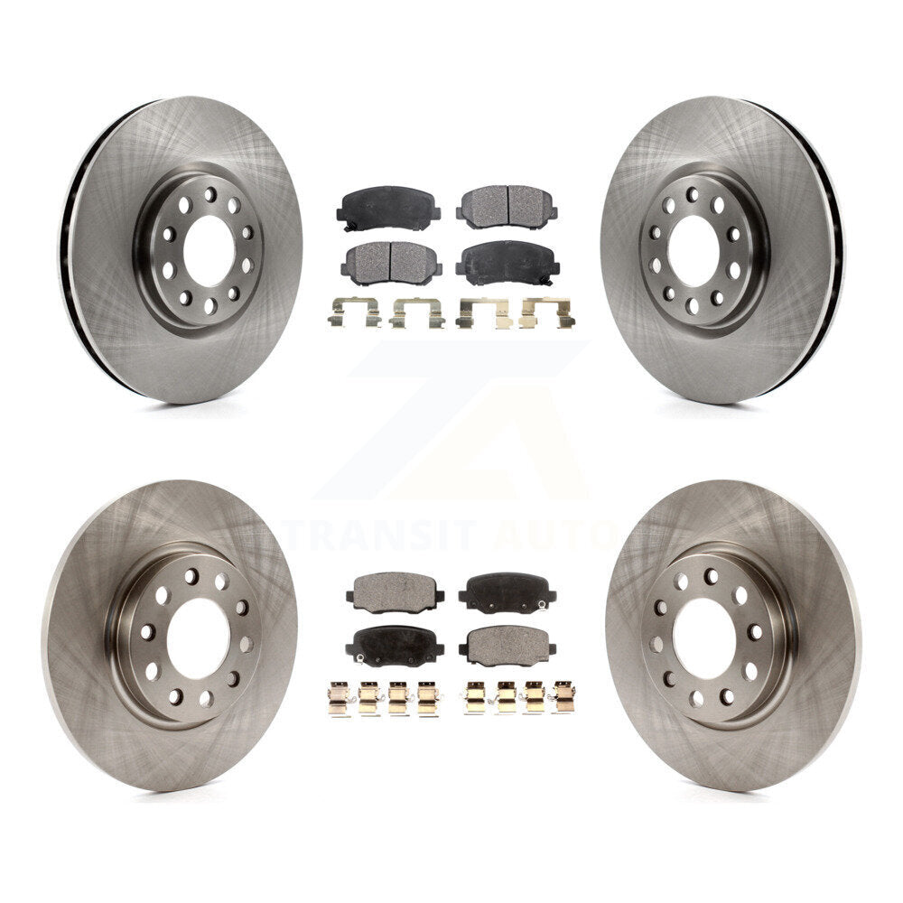 Disc Rotors and Semi-Metallic Brake Pads Kit-K8F-100988 - Kit.bestparts.ca