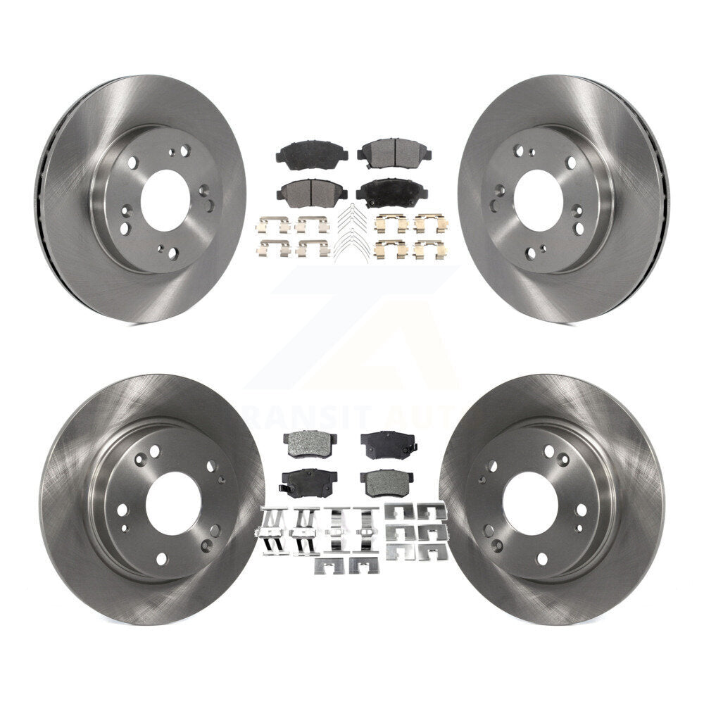 Disc Rotors and Semi-Metallic Brake Pads Kit-K8F-101117 - Kit.bestparts.ca