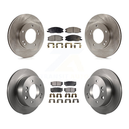 Disc Rotors and Semi-Metallic Brake Pads Kit-K8F-101196 - Kit.bestparts.ca