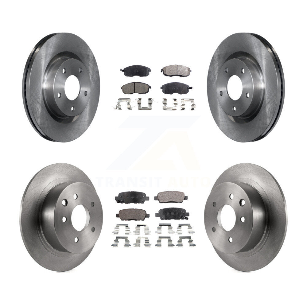 Disc Rotors and Semi-Metallic Brake Pads Kit-K8F-101306 - Kit.bestparts.ca