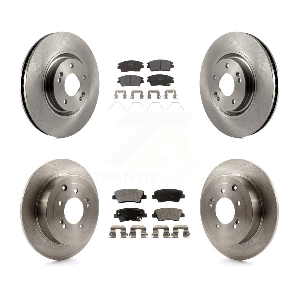 Disc Rotors and Semi-Metallic Brake Pads Kit-K8F-101418 - Kit.bestparts.ca