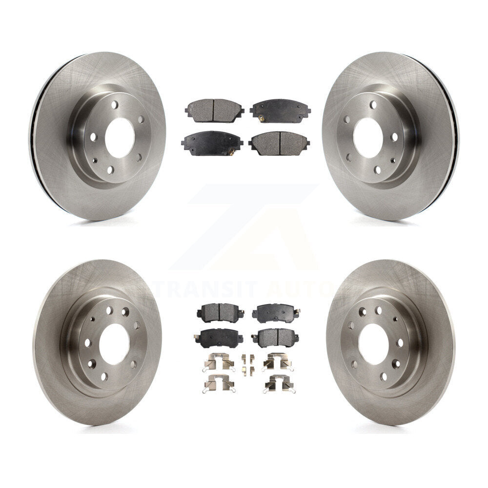 Disc Rotors and Semi-Metallic Brake Pads Kit-K8F-101466 - Kit.bestparts.ca Kit.bestparts.ca