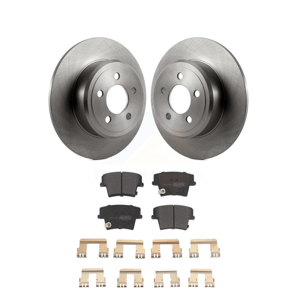 Disc Rotors and Semi-Metallic Brake Pads Kit-K8F-101655 - Kit.bestparts.ca