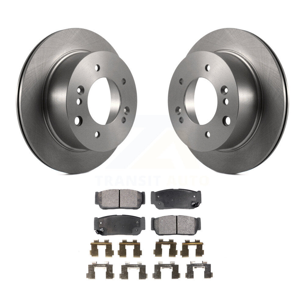 Disc Rotors and Semi-Metallic Brake Pads Kit-K8F-101791 - Kit.bestparts.ca