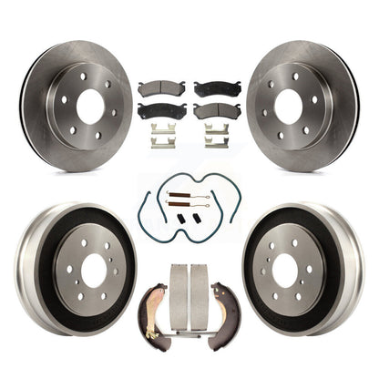 Disc Rotors and Semi-Metallic Brake Pads Kit-K8F-102000 - Kit.bestparts.ca