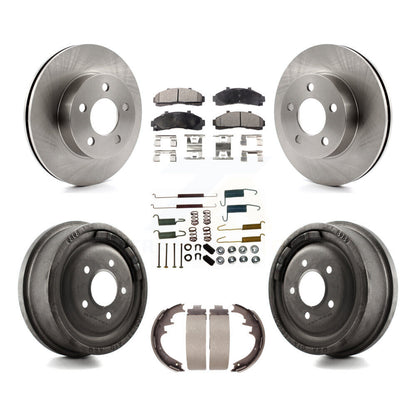 Disc Rotors and Semi-Metallic Brake Pads Kit-K8F-102026 - Kit.bestparts.ca