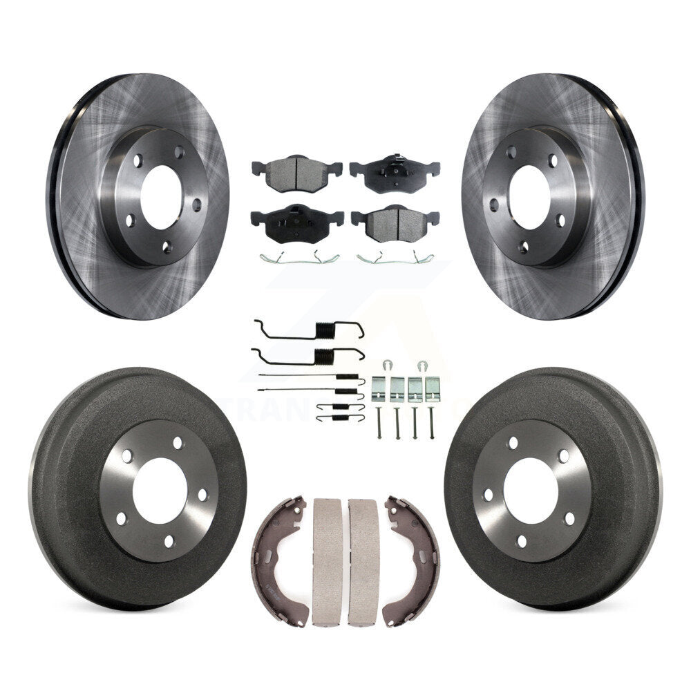 Disc Rotors and Semi-Metallic Brake Pads Kit-K8F-102032 - Kit.bestparts.ca Kit.bestparts.ca