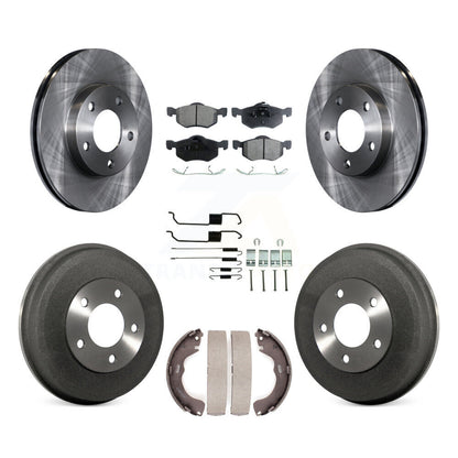 Disc Rotors and Semi-Metallic Brake Pads Kit-K8F-102032 - Kit.bestparts.ca