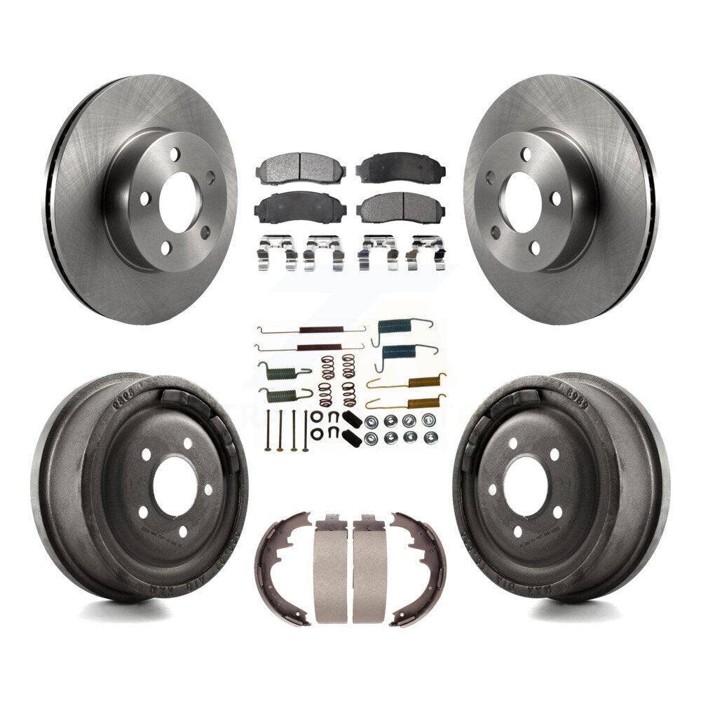 Disc Rotors and Semi-Metallic Brake Pads Kit-K8F-102033 - Kit.bestparts.ca Kit.bestparts.ca