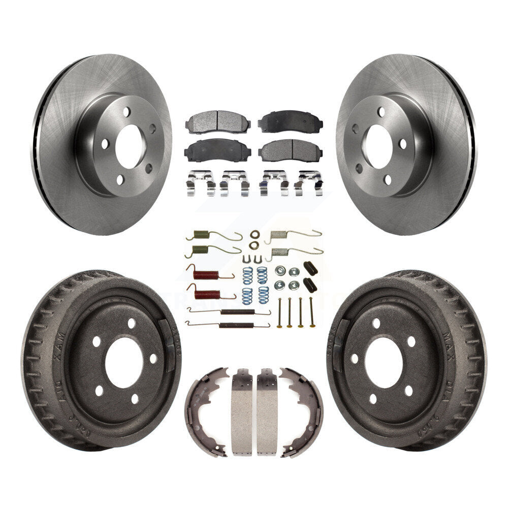 Disc Rotors and Semi-Metallic Brake Pads Kit-K8F-102034 - Kit.bestparts.ca