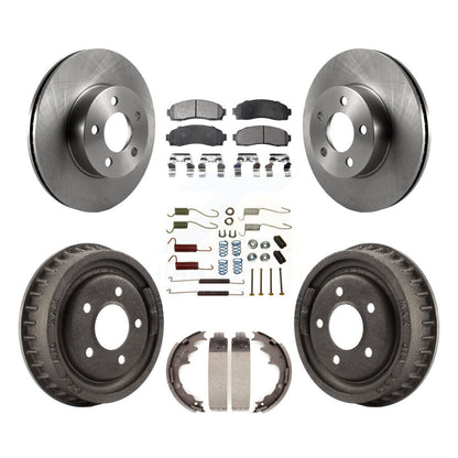 Disc Rotors and Semi-Metallic Brake Pads Kit-K8F-102034 - Kit.bestparts.ca