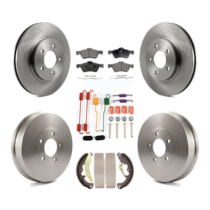 Disc Rotors and Semi-Metallic Brake Pads Kit-K8F-102036 - Kit.bestparts.ca