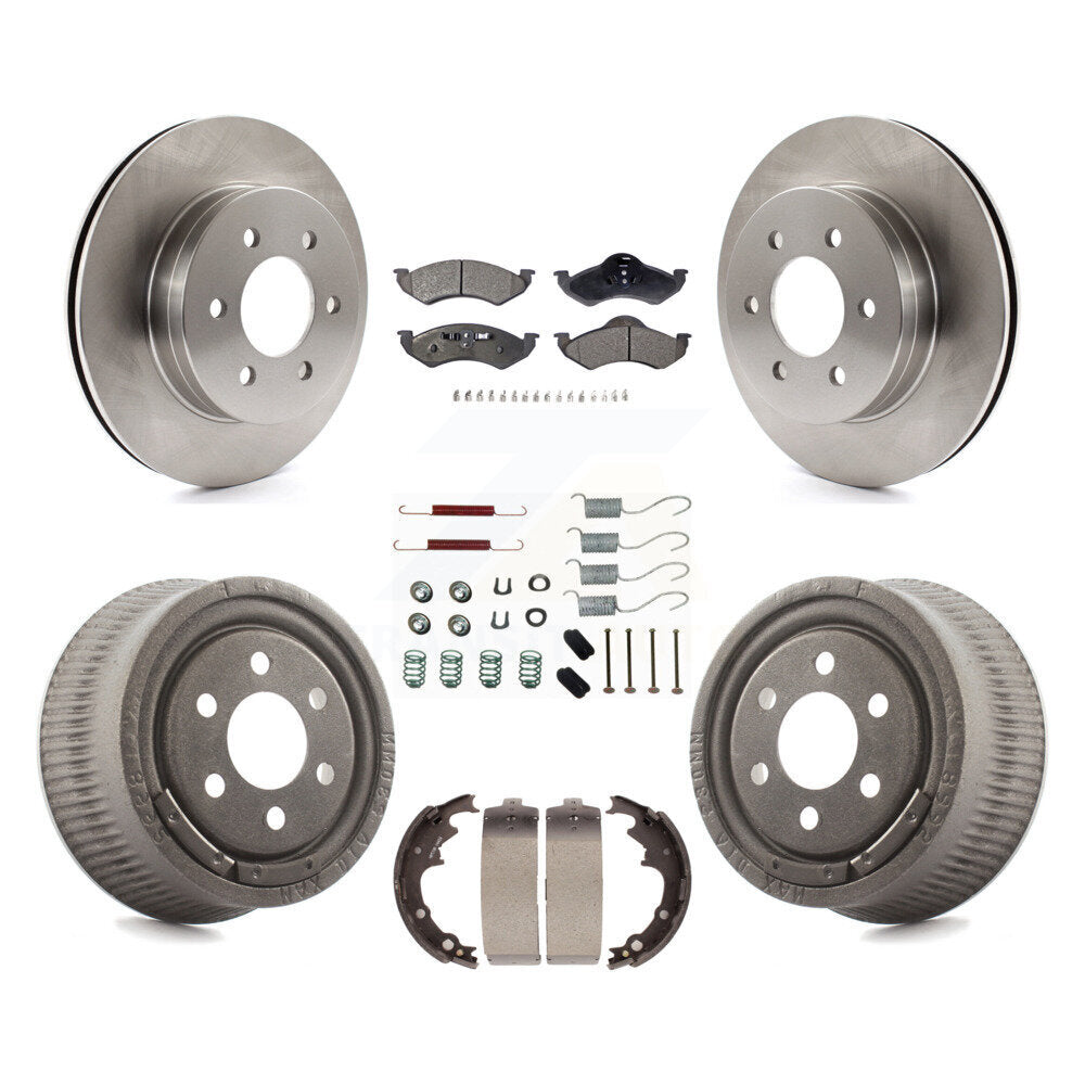 Disc Rotors and Semi-Metallic Brake Pads Kit-K8F-102047 - Kit.bestparts.ca Kit.bestparts.ca