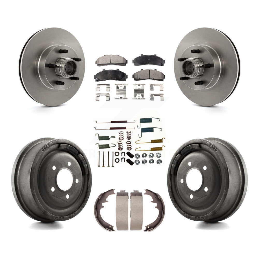 Disc Rotors and Semi-Metallic Brake Pads Kit-K8F-102174 - Kit.bestparts.ca