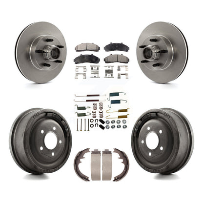 Disc Rotors and Semi-Metallic Brake Pads Kit-K8F-102174 - Kit.bestparts.ca