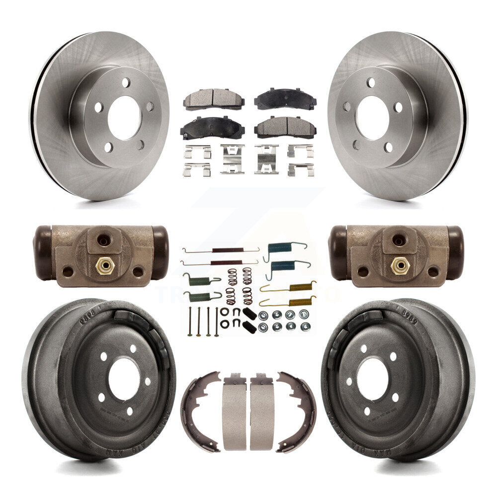 Disc Rotors and Semi-Metallic Brake Pads Kit-K8F-102194 - Kit.bestparts.ca Kit.bestparts.ca