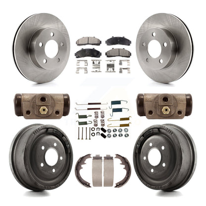 Disc Rotors and Semi-Metallic Brake Pads Kit-K8F-102194 - Kit.bestparts.ca
