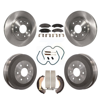Disc Rotors and Semi-Metallic Brake Pads Kit-K8F-102275 - Kit.bestparts.ca