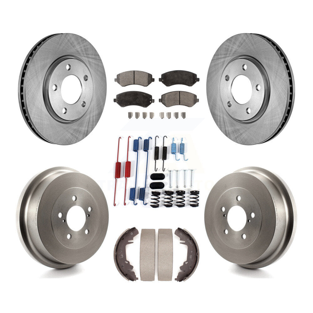 Disc Rotors and Semi-Metallic Brake Pads Kit-K8F-102306 - Kit.bestparts.ca Kit.bestparts.ca