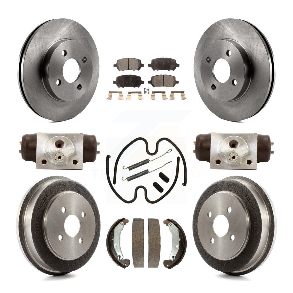 Disc Rotors and Semi-Metallic Brake Pads Kit-K8F-102402 - Kit.bestparts.ca