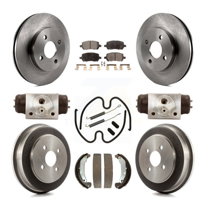 Disc Rotors and Semi-Metallic Brake Pads Kit-K8F-102402 - Kit.bestparts.ca