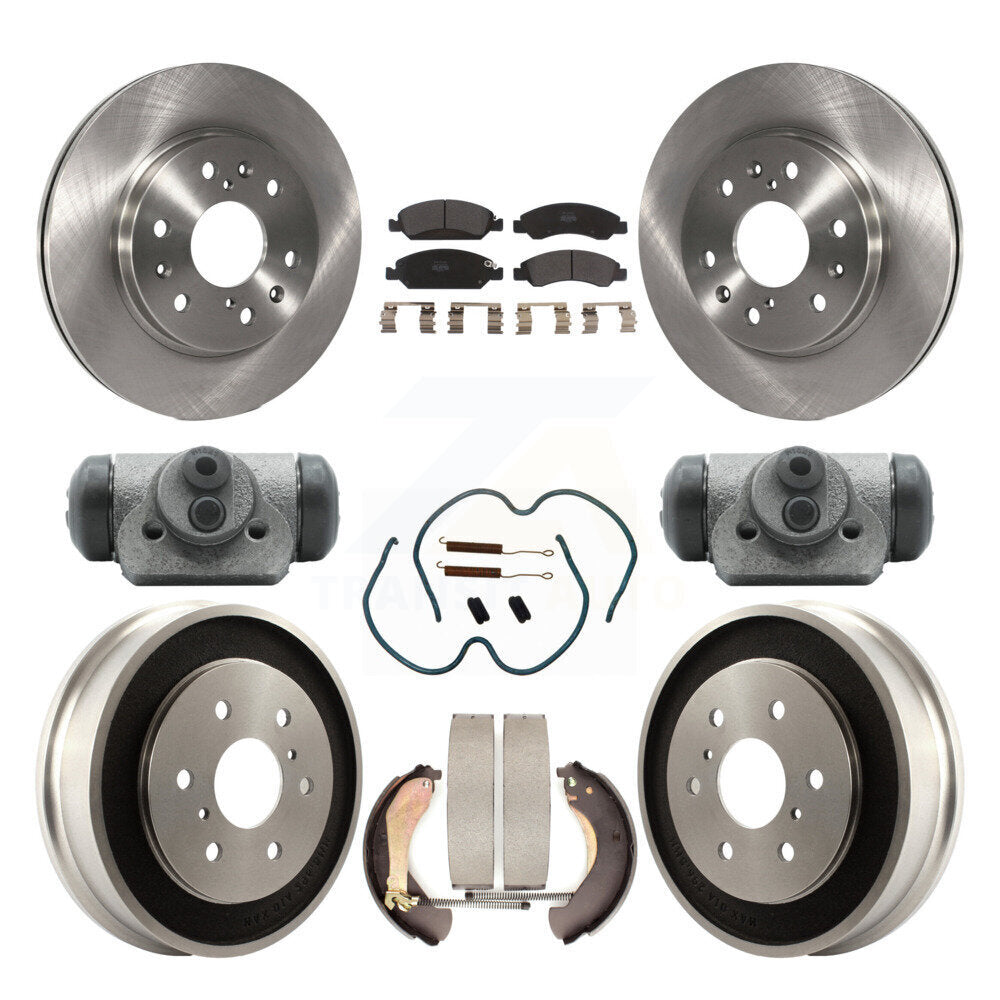 Disc Rotors and Semi-Metallic Brake Pads Kit-K8F-102410 - Kit.bestparts.ca Kit.bestparts.ca