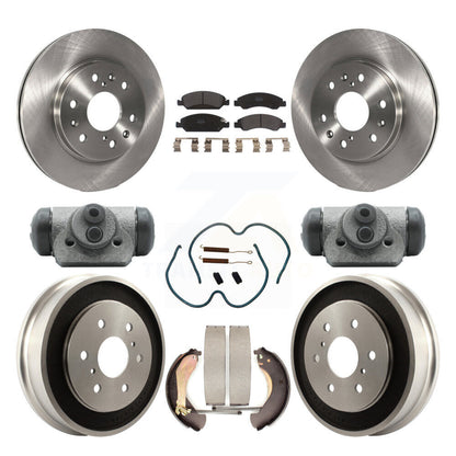 Disc Rotors and Semi-Metallic Brake Pads Kit-K8F-102410 - Kit.bestparts.ca