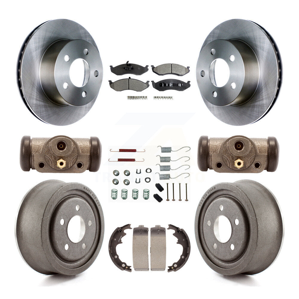 Disc Rotors and Semi-Metallic Brake Pads Kit-K8F-102434 - Kit.bestparts.ca