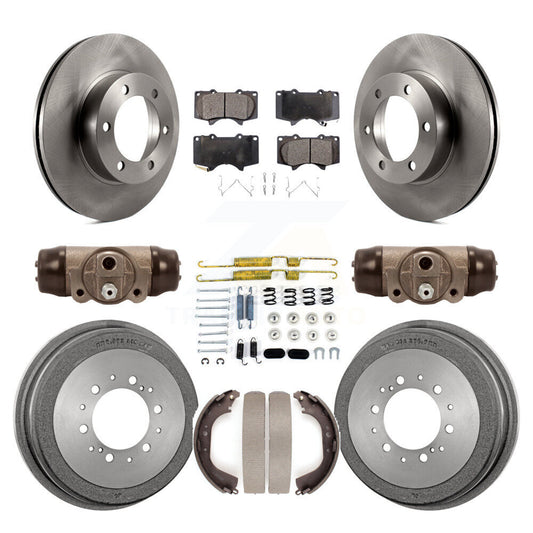 Disc Rotors and Semi-Metallic Brake Pads Kit-K8F-102468