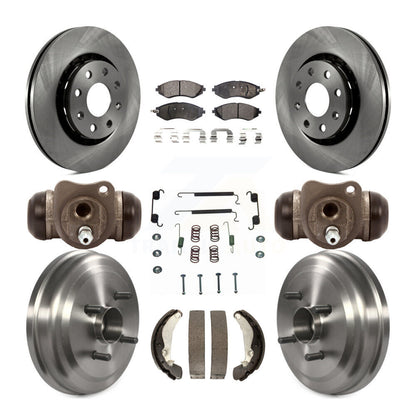 Disc Rotors and Semi-Metallic Brake Pads Kit-K8F-102504 - Kit.bestparts.ca