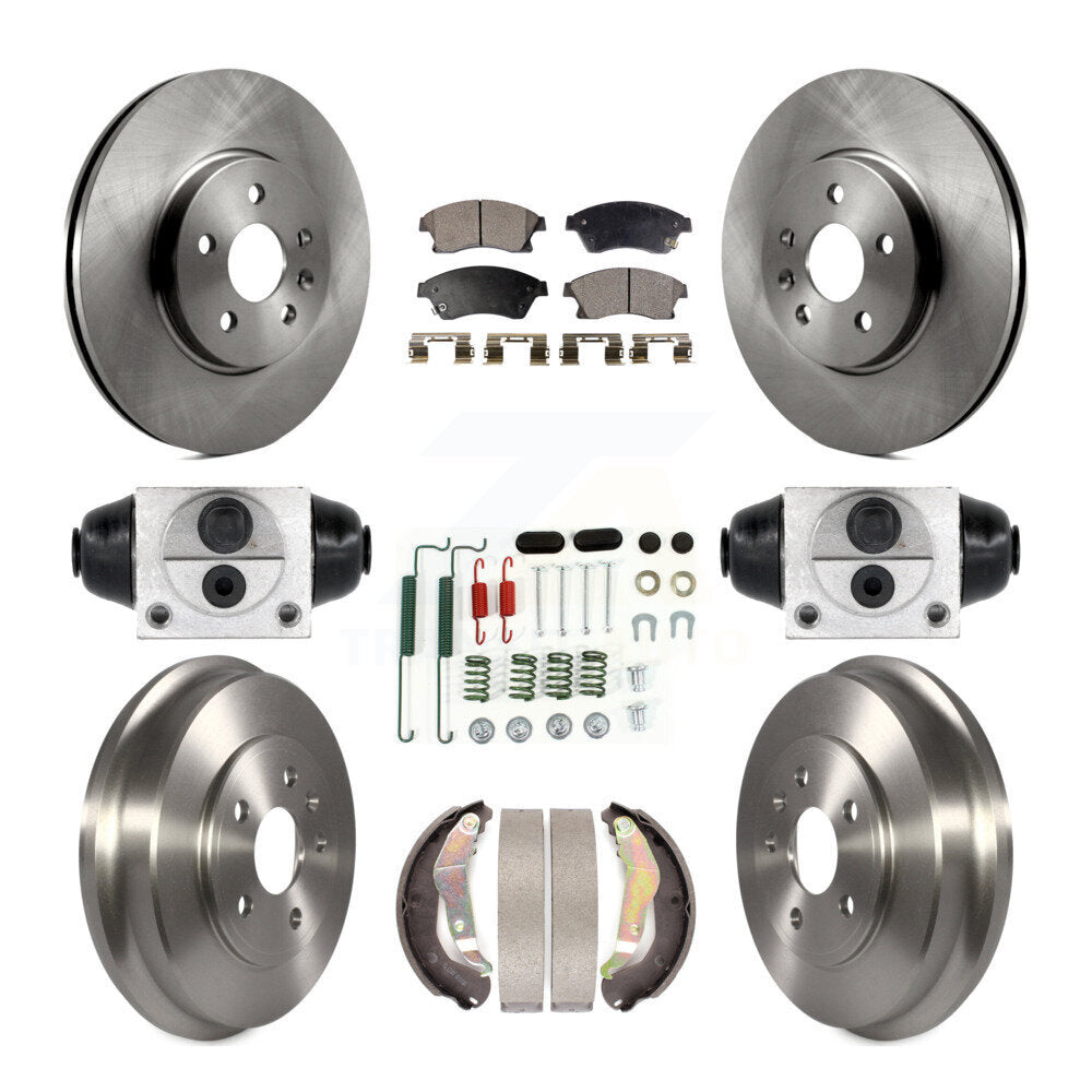 Disc Rotors and Semi-Metallic Brake Pads Kit-K8F-102513 - Kit.bestparts.ca Kit.bestparts.ca