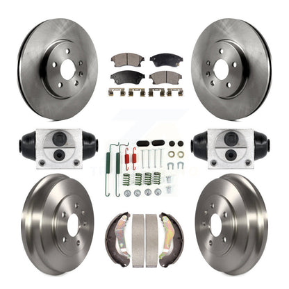 Disc Rotors and Semi-Metallic Brake Pads Kit-K8F-102513 - Kit.bestparts.ca