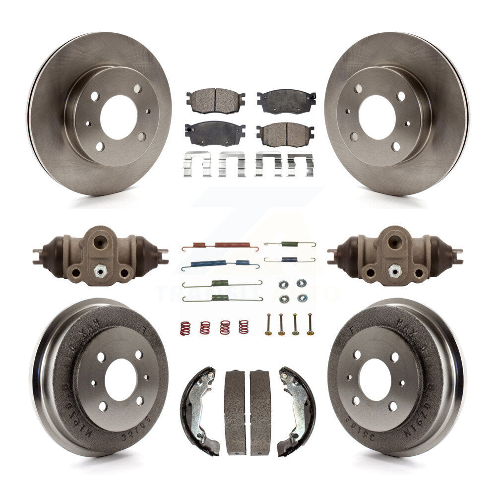 Disc Rotors and Semi-Metallic Brake Pads Kit-K8F-102527 - Kit.bestparts.ca Kit.bestparts.ca