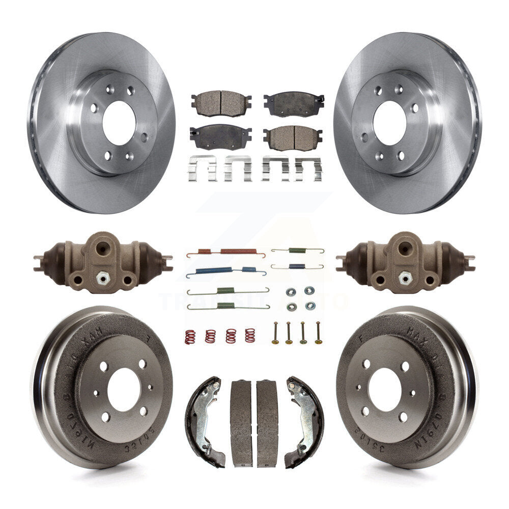 Disc Rotors and Semi-Metallic Brake Pads Kit-K8F-102529 - Kit.bestparts.ca