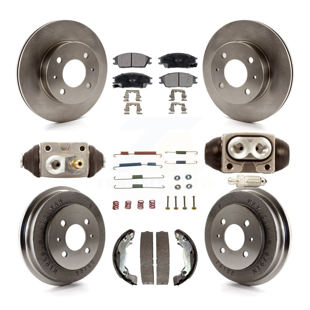 Disc Rotors and Semi-Metallic Brake Pads Kit-K8F-102545 - Kit.bestparts.ca Kit.bestparts.ca