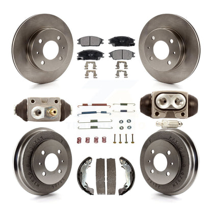 Disc Rotors and Semi-Metallic Brake Pads Kit-K8F-102545 - Kit.bestparts.ca