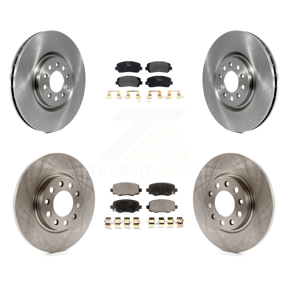 Disc Rotors and Semi-Metallic Brake Pads Kit-K8F-102557 - Kit.bestparts.ca