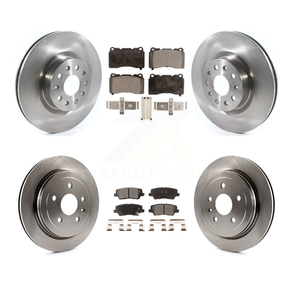 Disc Rotors and Semi-Metallic Brake Pads Kit-K8F-102696 - Kit.bestparts.ca