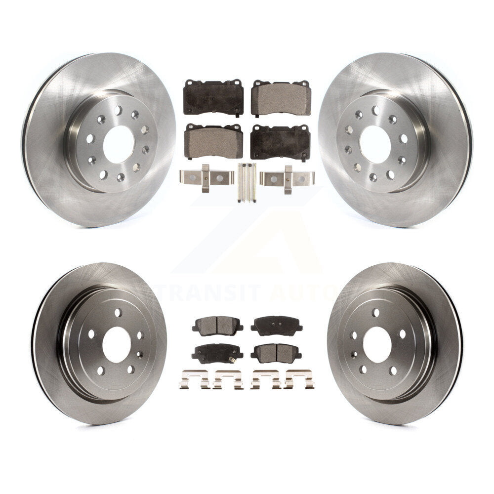Disc Rotors and Semi-Metallic Brake Pads Kit-K8F-102698 - Kit.bestparts.ca