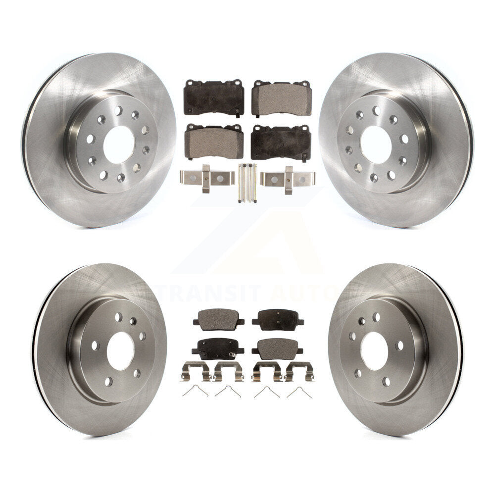 Disc Rotors and Semi-Metallic Brake Pads Kit-K8F-102699 - Kit.bestparts.ca Kit.bestparts.ca