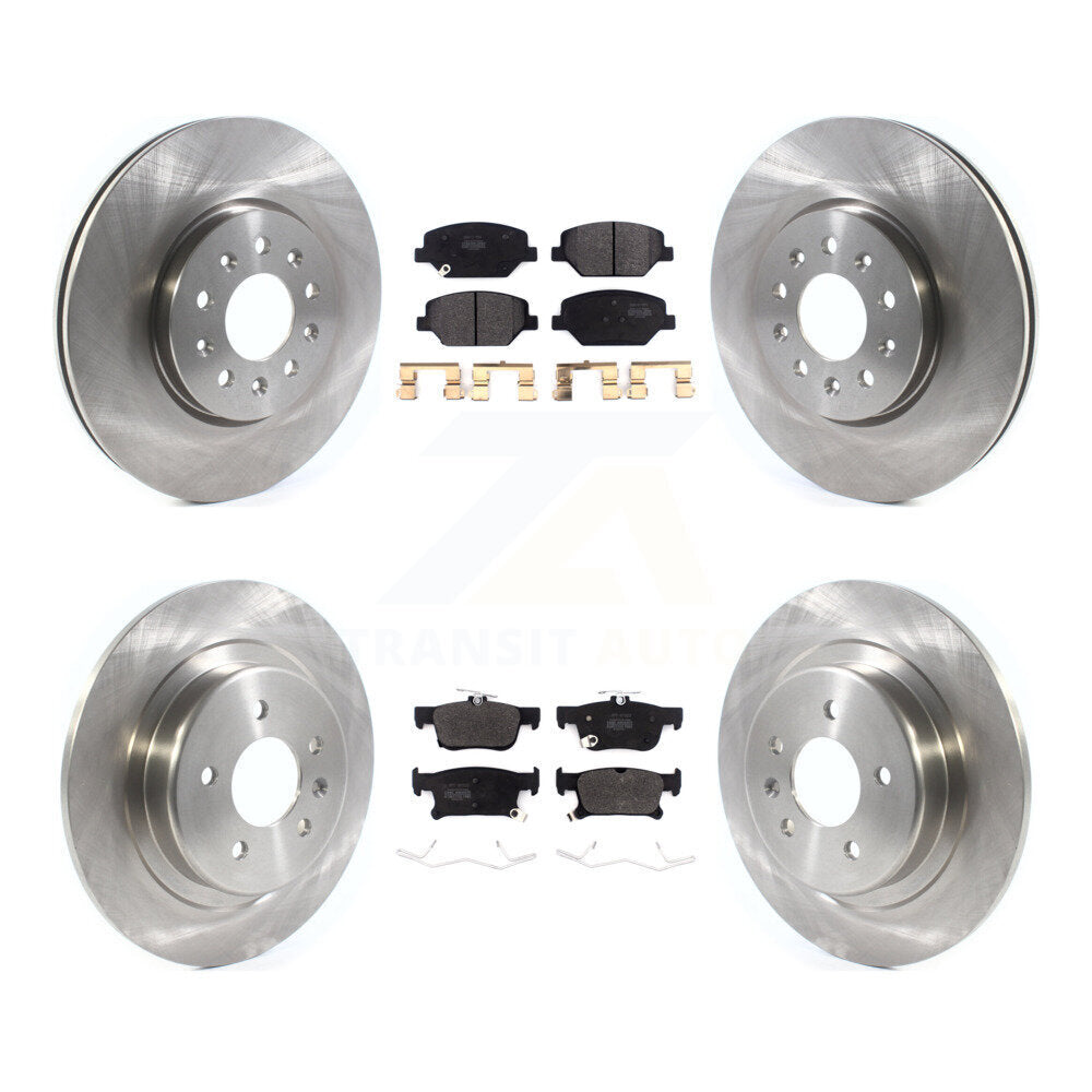 Disc Rotors and Semi-Metallic Brake Pads Kit-K8F-102707 - Kit.bestparts.ca