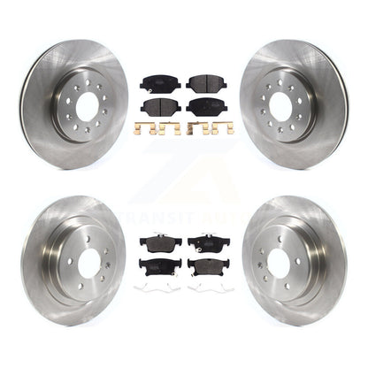 Disc Rotors and Semi-Metallic Brake Pads Kit-K8F-102707 - Kit.bestparts.ca