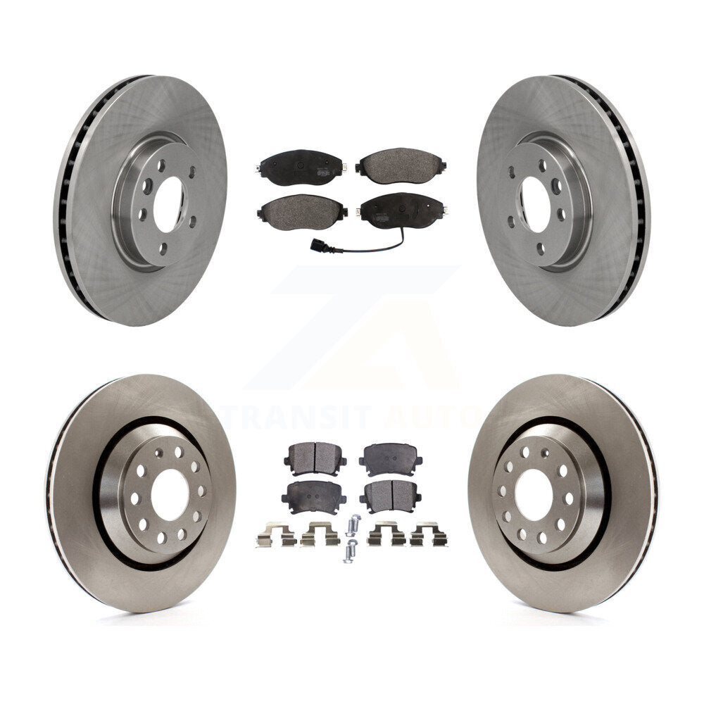 Disc Rotors and Semi-Metallic Brake Pads Kit-K8F-102737 - Kit.bestparts.ca