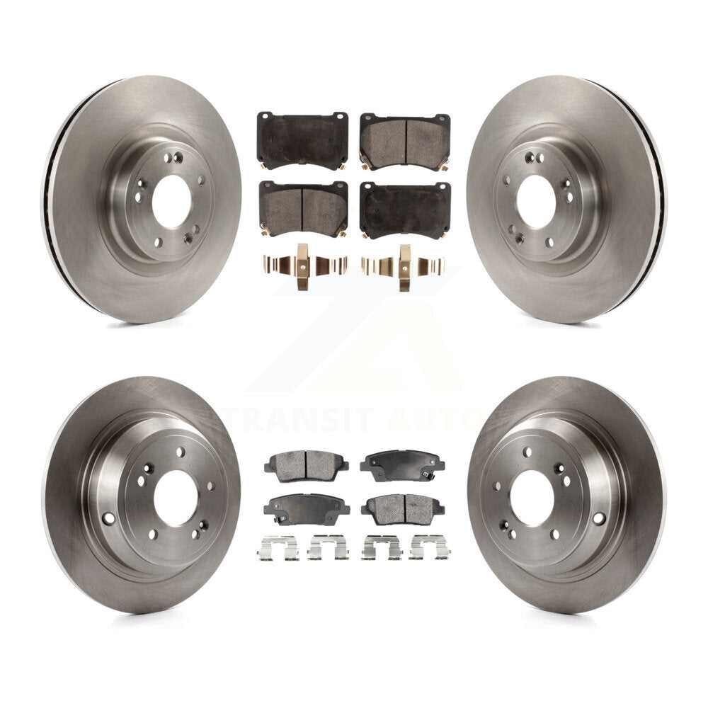 Disc Rotors and Semi-Metallic Brake Pads Kit-K8F-102849 - Kit.bestparts.ca