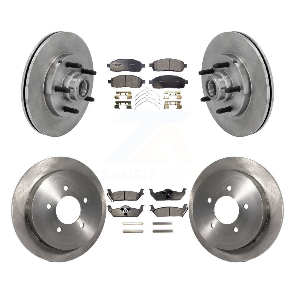 Disc Rotors and Semi-Metallic Brake Pads Kit-K8F-102968 - Kit.bestparts.ca