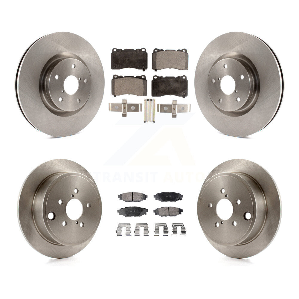 Disc Rotors and Semi-Metallic Brake Pads Kit-K8F-103013
