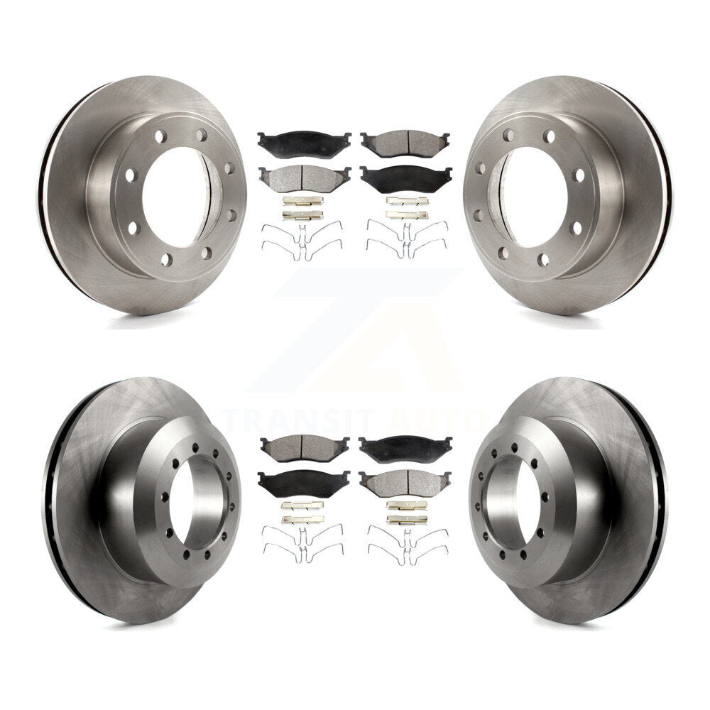 Disc Rotors and Semi-Metallic Brake Pads Kit-K8F-103017 - Kit.bestparts.ca